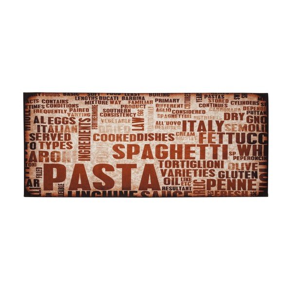 Zelo trpežna kuhinjska preproga Webtappeti Spaghetti, 60 x 110 cm-image-1