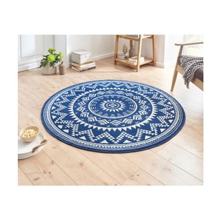 Modra preproga Hanse Home Celebration Valencia, ⌀ 140 cm
