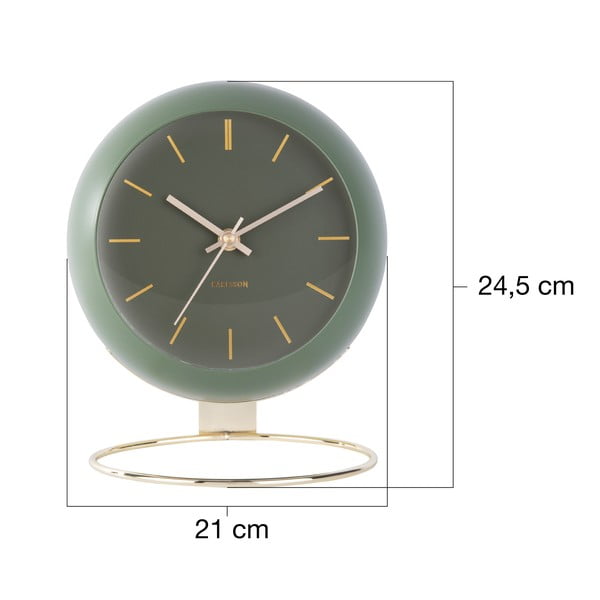 Namizna ura ø 21 cm Globe – Karlsson-image-4