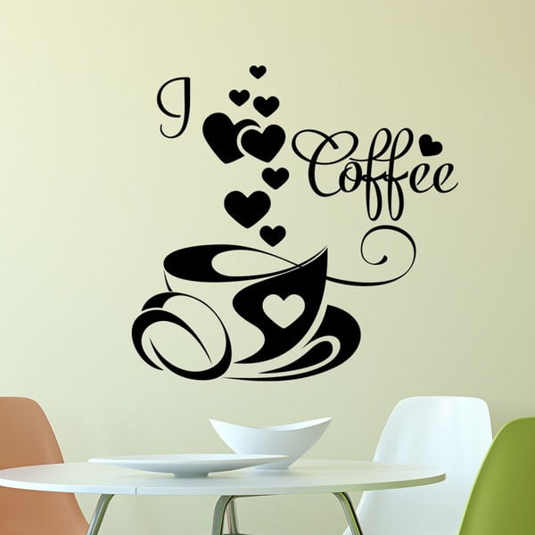 Nalepka Ambiance I Love Coffee