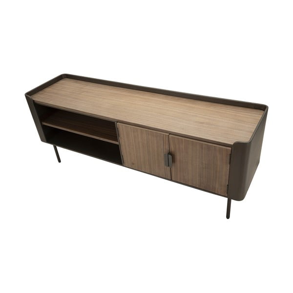 Rjava TV omarica iz masivne jelke 150x58 cm Toronto – Mauro Ferretti-image-4