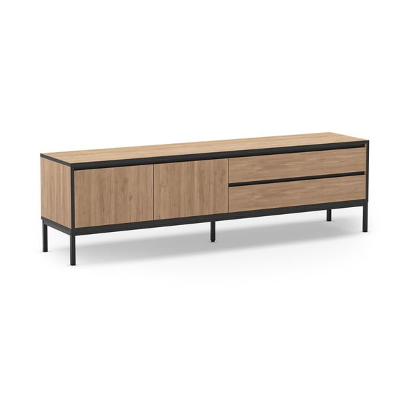 TV omarica v hrastovem dekorju 180x55 cm Lorenza – Marckeric-image-2