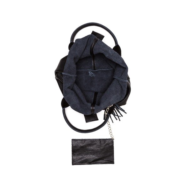 Usnjena torbica Anna Luchini 187 Nero-image-2