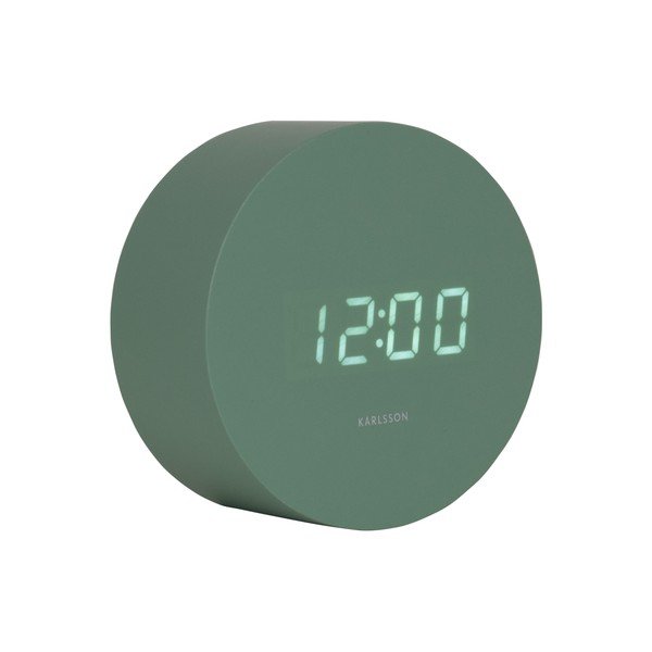 Digitalna budilka ø 9 cm Spry Round – Karlsson-image-4