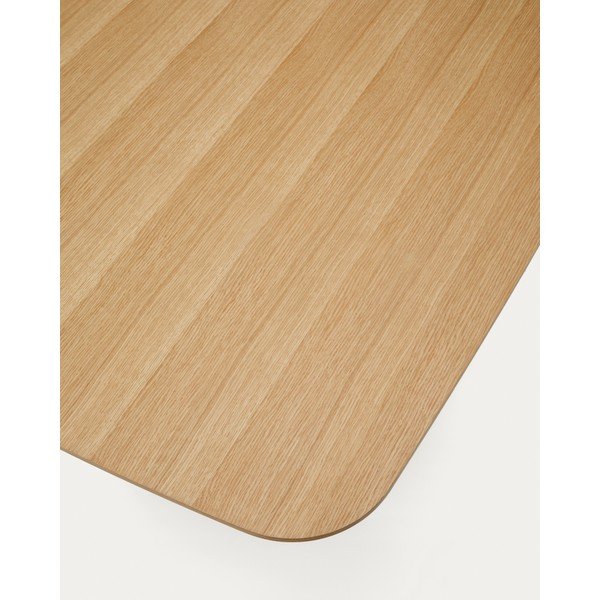 Jedilna miza v hrastovem dekorju 100x240 cm Litto – Kave Home-image-3