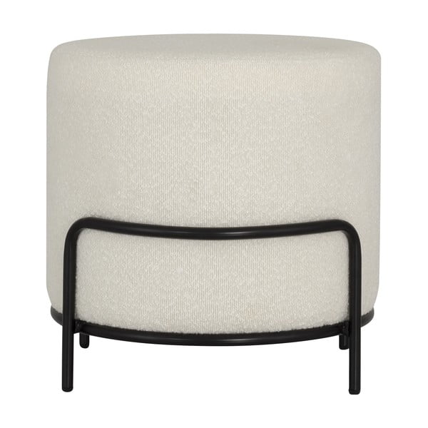 Bel tabure iz tkanine bouclé Carl – Tenzo-image-2