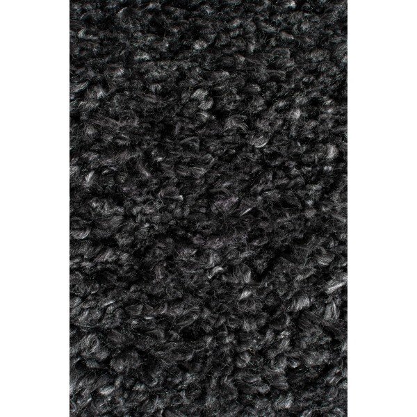 Črna preproga Flair Rugs Sparks, ⌀ 133 cm-image-1