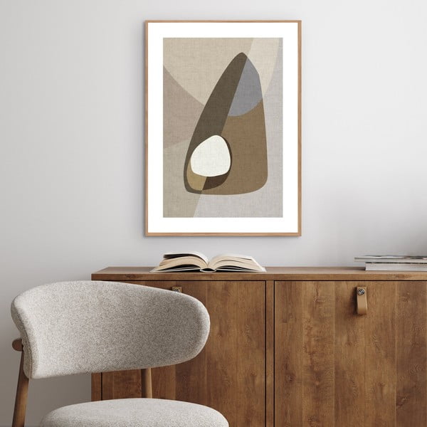 Slika 70x100 cm Picasa Greige – Malerifabrikken-image-1