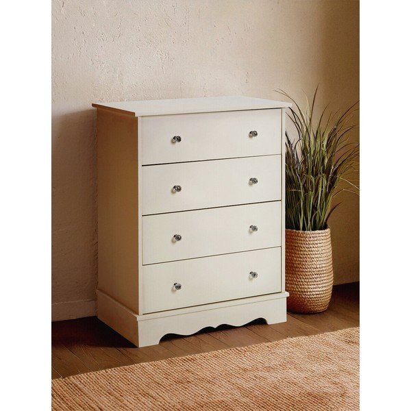 Slonokoščena komoda 69x89x42 cm Emily – Premier Housewares-image-3