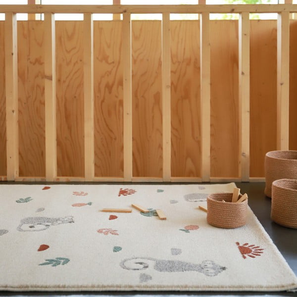 Otroška preproga Nattiot Little Wild Monkey, 120 x 170 cm-image-1