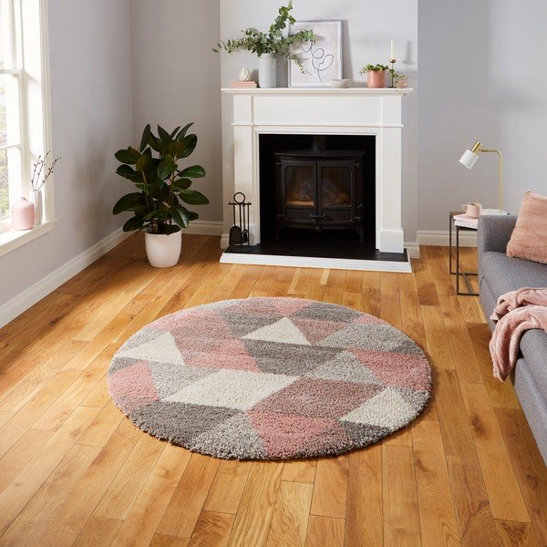 Preproga Think Rugs Royal Nomadic Trinagle, ø 160 cm-image-1