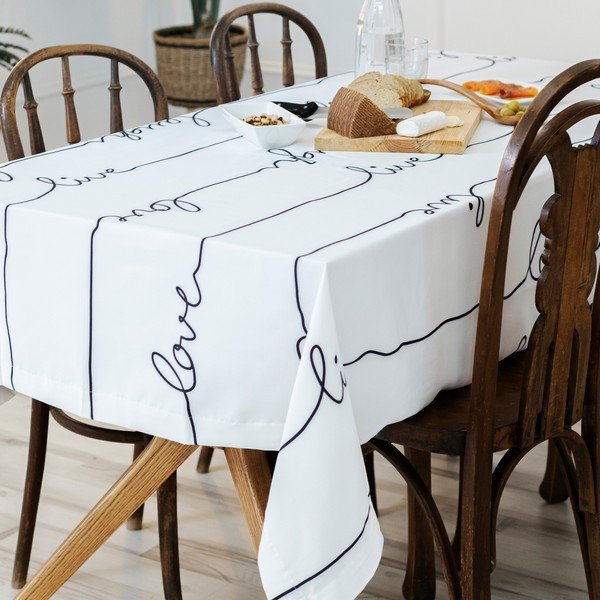 Namizni prt 145x250 cm Live – Blanc-image-1