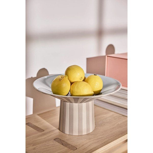 Bež skleda iz kamenine ø 30 cm Toppu – OYOY Living Design-image-1