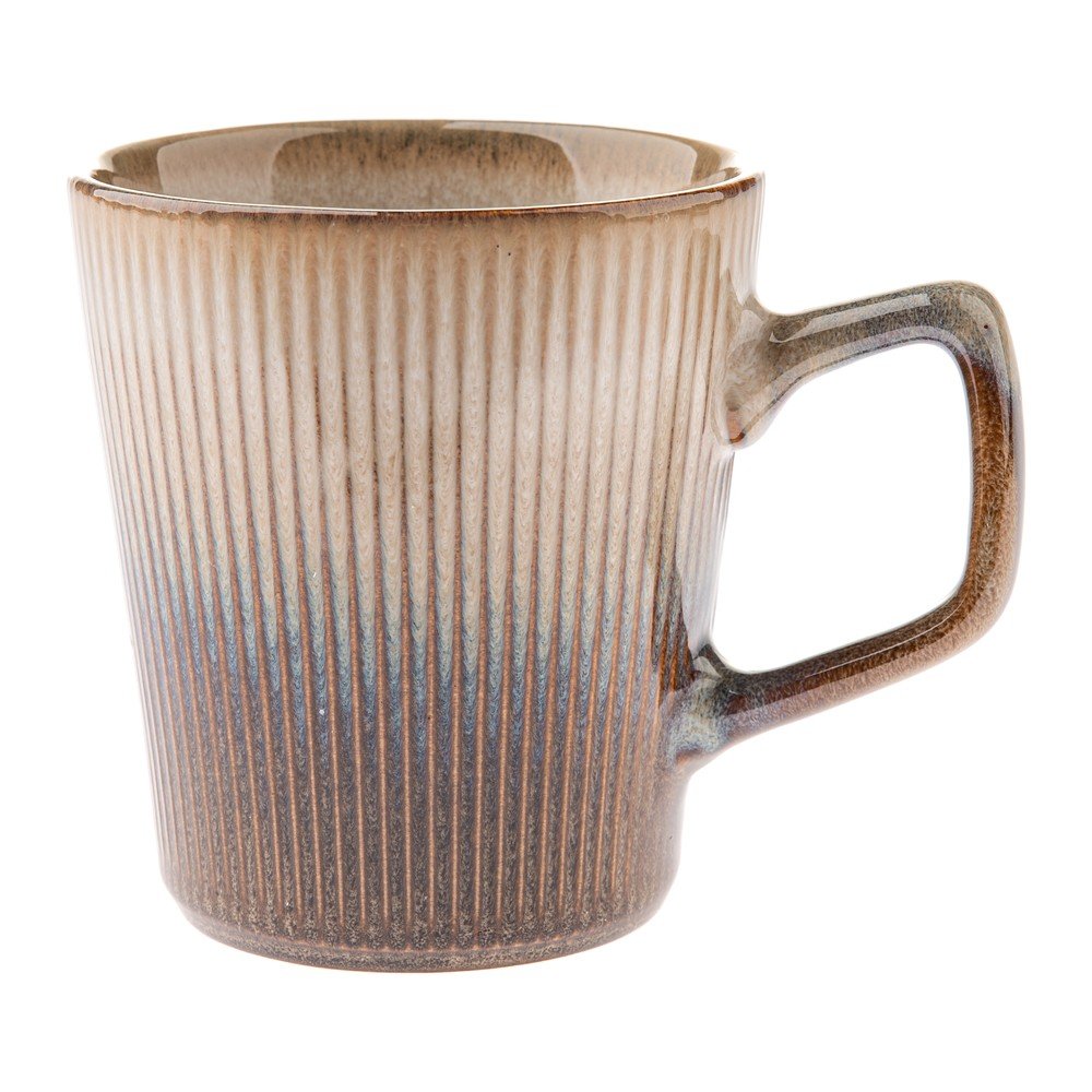 Rjava keramična skodelica 410 ml Tone
