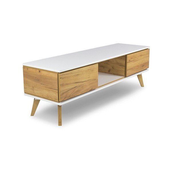 TV-komoda v hrastovem dekorju SKANDICA Jorgen-image-3