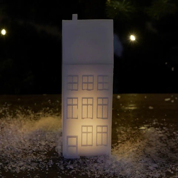 Bela svetlobna dekoracija na baterije Copenhagen Nyhavn Townhouse – Sirius-image-1