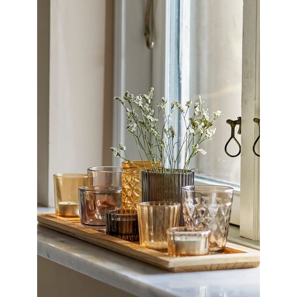 Stekleni svečniki v kompletu 9 ks Sanga – Bloomingville-image-1