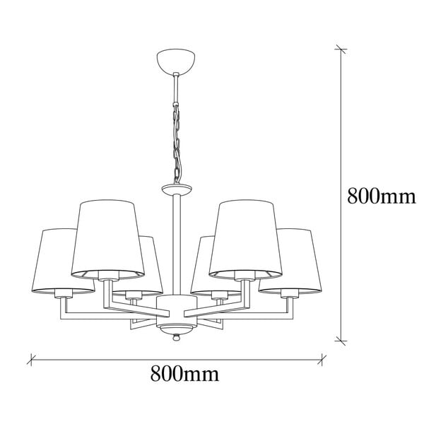 Črna viseča svetilka s tekstilnim senčilom Profil – Opviq lights-image-2