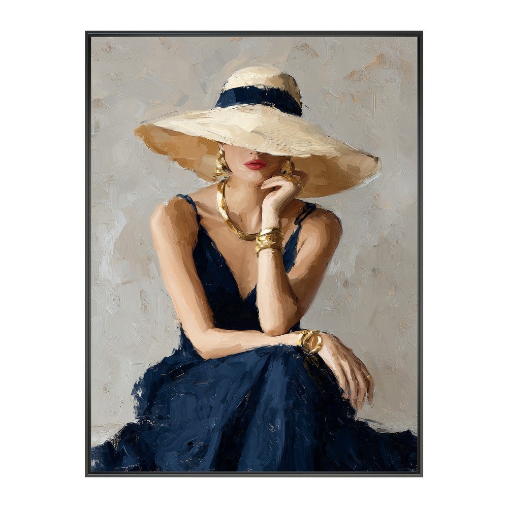 Tiskana slika z okvirjem 60x80 cm Livia
