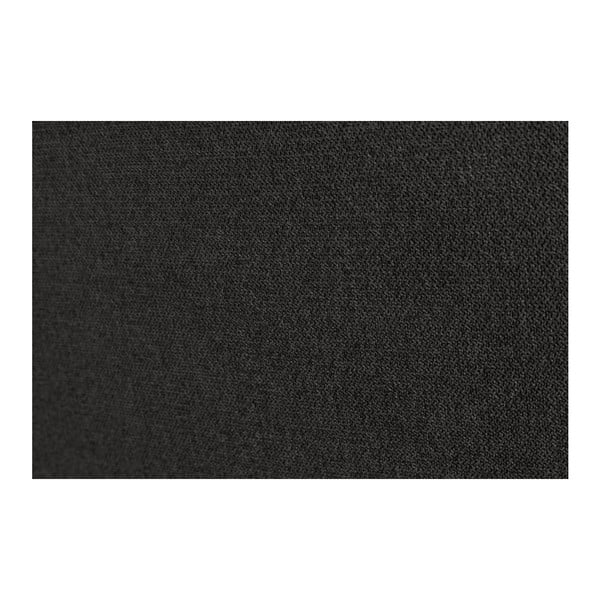 Črna vzglavna deska Cosmopolitan design Neapelj, širina 182 cm-image-2