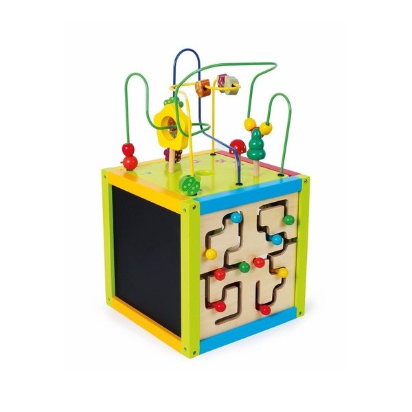 Lesena igrača Legler Activity Cube
