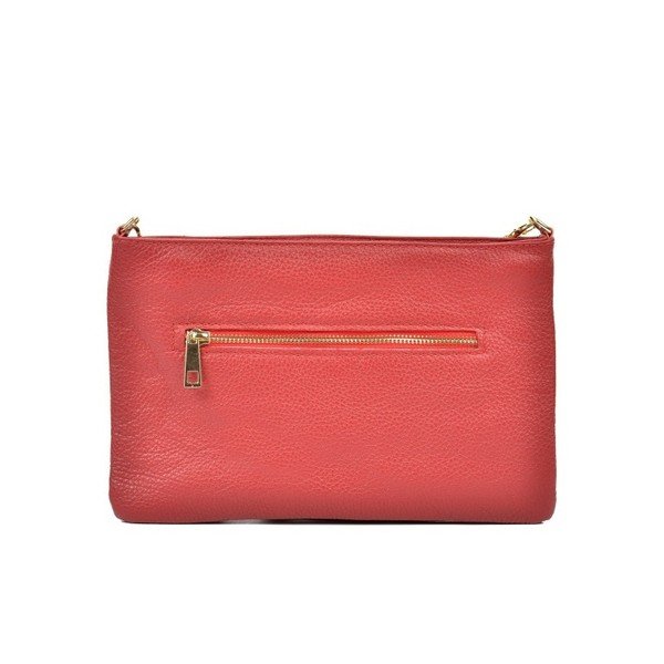 Rdeča usnjena torbica Anna Luchini Kate-image-3