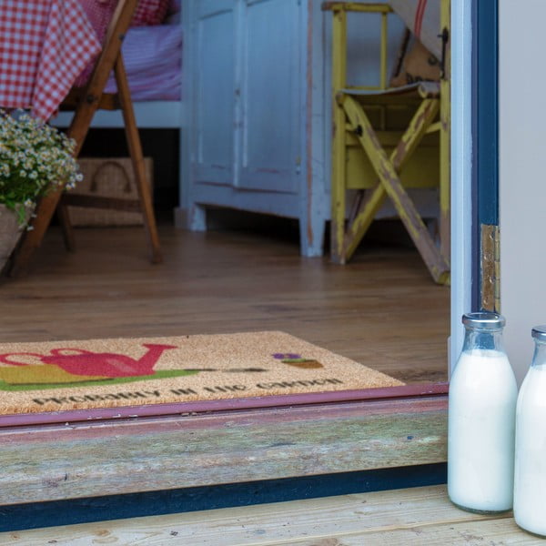 Predpražnik iz kokosovih vlaken 40x60 cm Probably in the Garden – Artsy Doormats-image-4