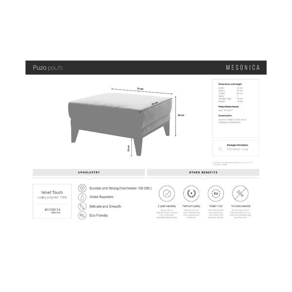 Moder žameten otoman MESONICA Musso-image-3