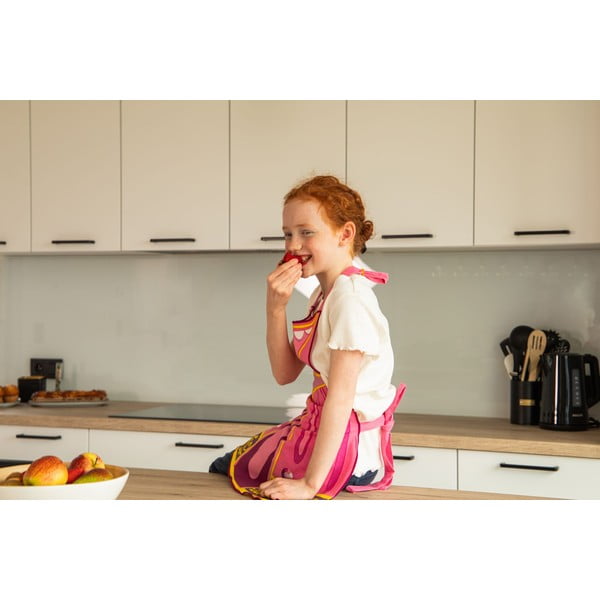 Otroški predpasnik iz recikliranega bombaža Princess - Tiseco Home Studio-image-1