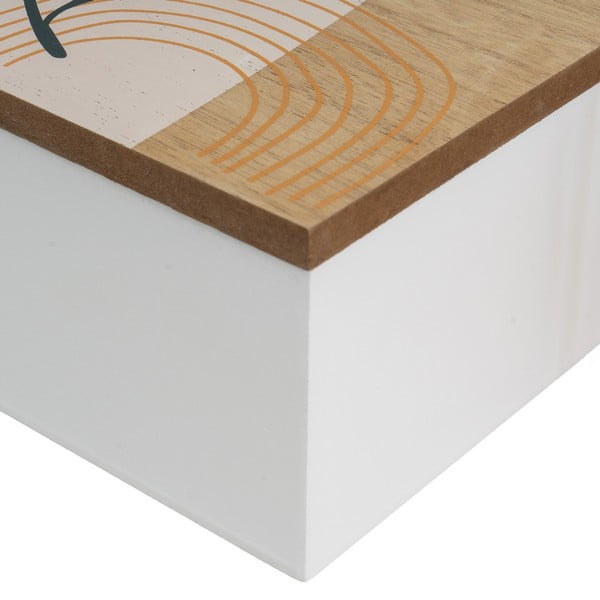 Škatle za shranjevanje v kompletu 2 ks s pokrovom/dekorativne ø 20x8,5 cm – Casa Selección-image-3