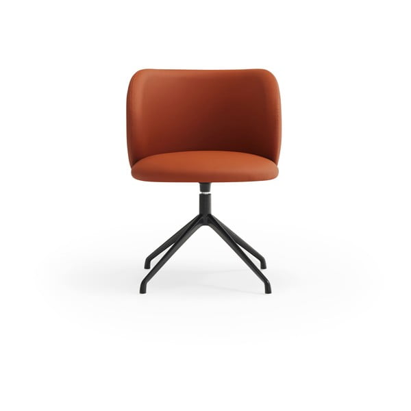 Oranžen oblazinjen jedilni stol Mogi – Teulat-image-1