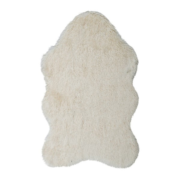Kremna krznena preproga Ranto Soft Bear, 70 x 105 cm