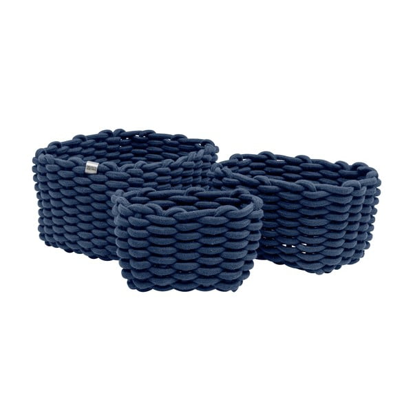 Tekstilne košare v kompletu 3 ks 30x25x19 cm Tom Tailor – Wenko