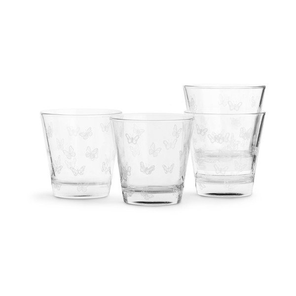 Komplet 4 kozarcev Sagaform Butterfly, 200 ml-image-1