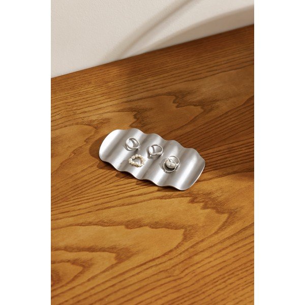 Podstavek za milo iz nerjavečega jekla v srebrni barvi Olbi – noo.ma-image-2