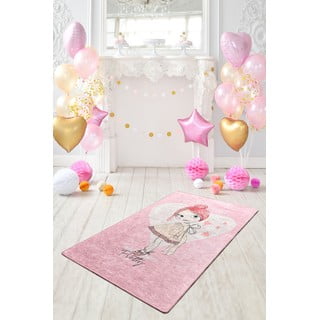 Rožnata otroška nedrseča preproga Conceptum Hypnose Pretty, 140 x 190 cm