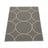 Temno siva notranja in zunanja preproga 70x100 cm Boo Charcoal Linen – Pappelina