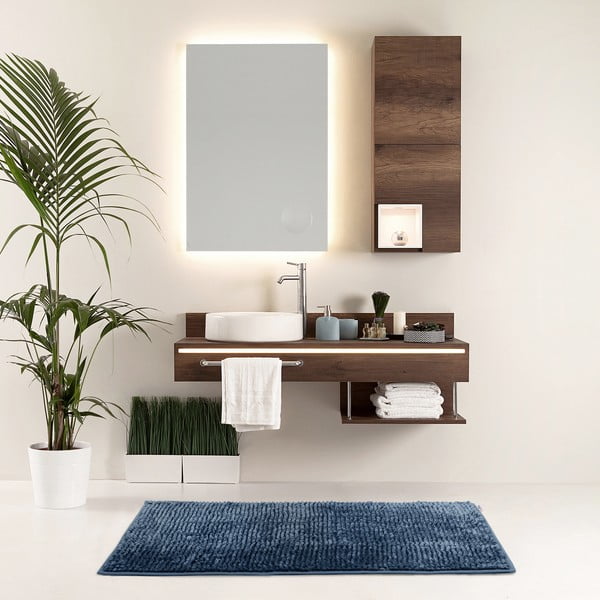 Temno modra kopalniška preproga 70x120 cm Bati – Restilo-image-1