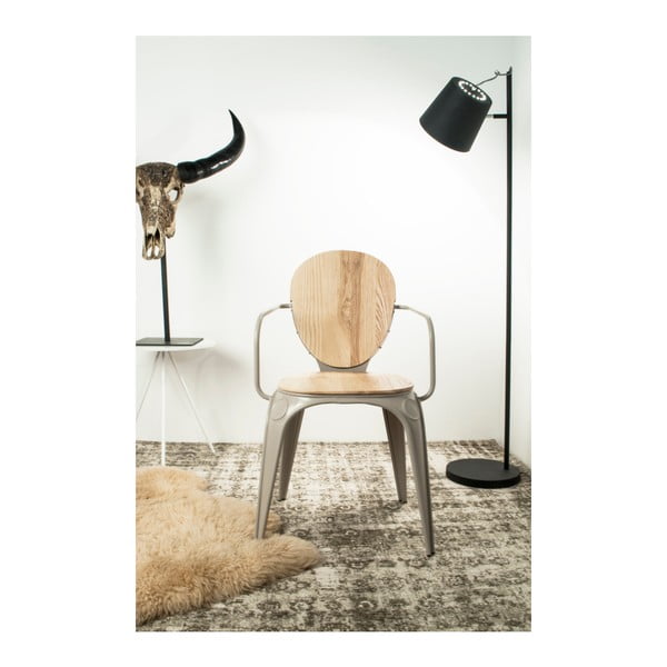 Črna stoječa svetilka Zuiver Buckle Head-image-3