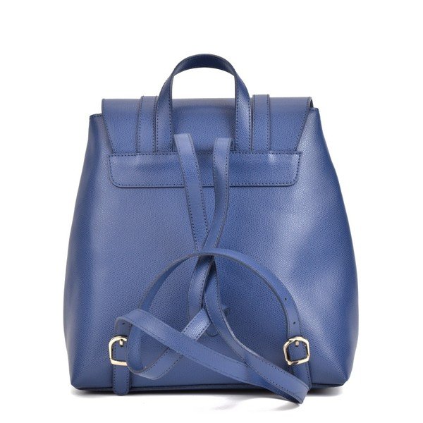 Modri usnjeni nahrbtnik Sofia Cardoni Angelica-image-1