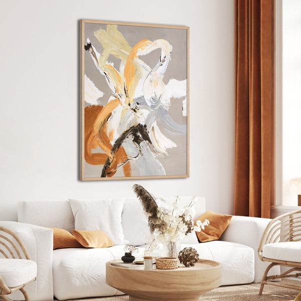 Ročno naslikana slika 90x120 cm Go Ahead - Malerifabrikken-image-1