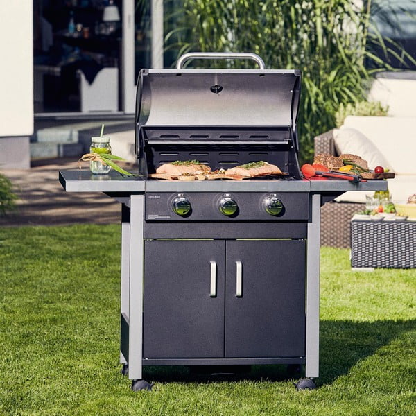 Črn plinski zunanji žar ENDERS Chicago 3-image-1