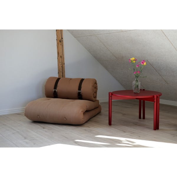 Raztegljiv fotelj Karup Design Buckle Up Mocca-image-1