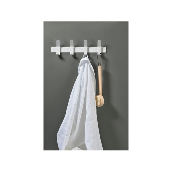 Beli kovinski stenski obešalnik A-Rack - Zone-image-1