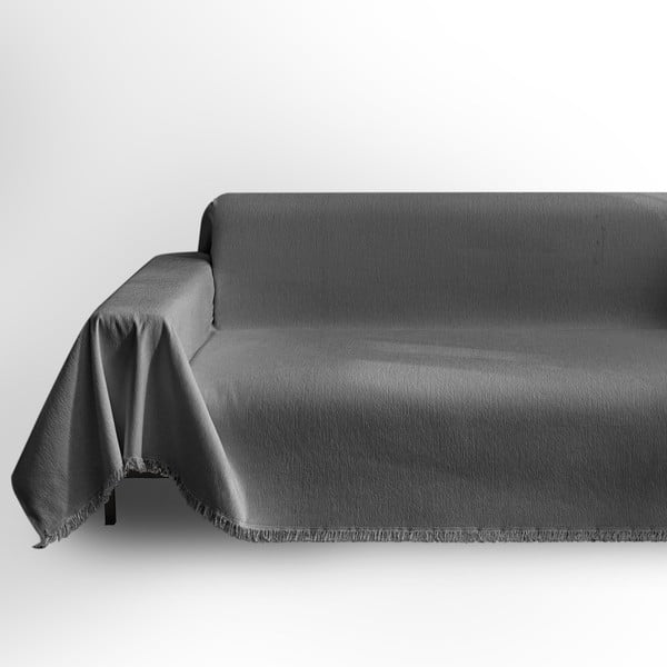 Temno siva prevleka za sedežno garnituro za trosed Talo – Filumi