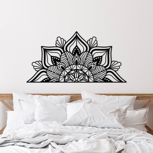 Kovinska stenska dekoracija 118x59 cm Mandala – Wallity-image-3