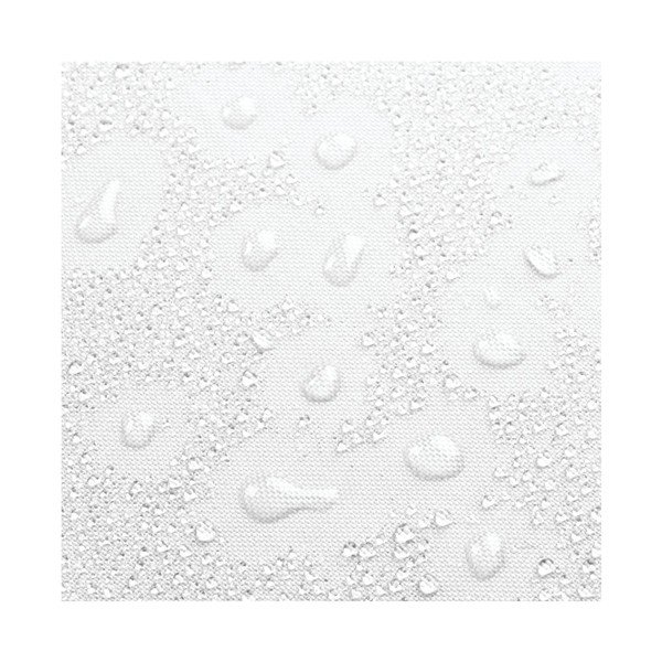 Bela kopalniška zavesa iDesign, 200 x 180 cm-image-2