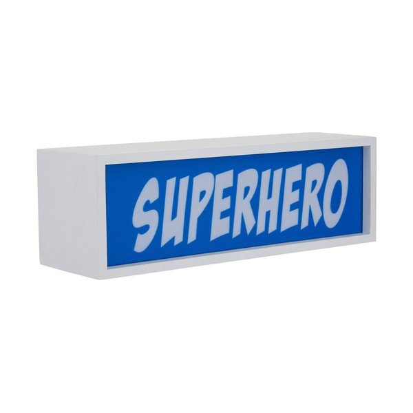 Modra svetlobna dekoracija na baterije Superhero – Premier Housewares-image-3