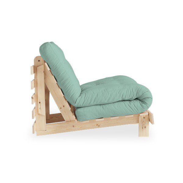 Raztegljiv fotelj Karup Design Roots Raw/Mint-image-3