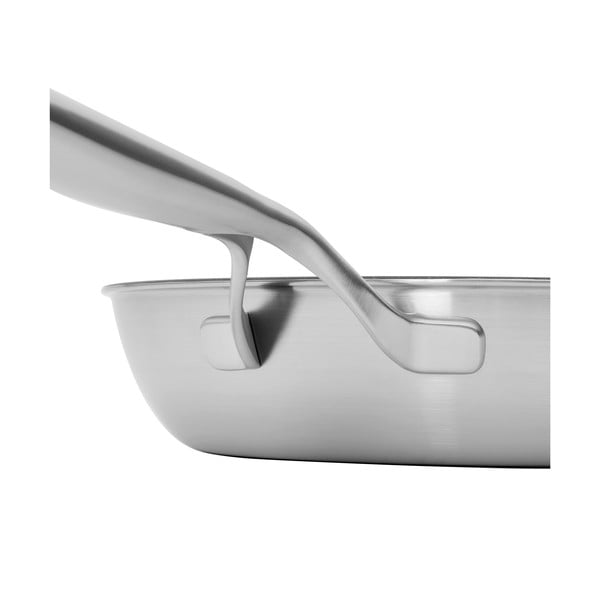 Ponev z neprijemljivo površino iz nerjavečega jekla ø 30 cm Lucca 3.0 – FABINI-image-3